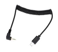Lazmin112 Disparador de Cable S2 de 3,5 Mm/2,5 Mm Paraa7iii A9 A99 II A7 II A6500, Conecta El Disparador Remoto a la Cámara, Cable en émbolo (3.5 mm-s2#02)