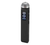 Lazmin112 Dispositivo de Grabación Activado por Voz, Reproducción de Música de HiFi Lustless 1536kbit / S bit Tasa E Libro Leer Configuración de Tiempo Recordadora de Lenguaje con Micrófono para