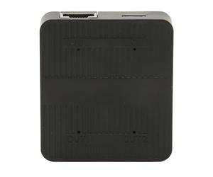 Lazmin112 Divisor Ethernet RJ45 de 1000Mbps, Divisor LAN 1 en 2 Salidas con Cable USB, Señal Estable para Switch TV PC