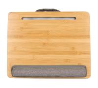 Lazmin112 Escritorio para Regazo, Impermeable, Tamaño Versátil, con ángulo de Inclinación del Cojín, Cómodo Escritorio Portátil para Computadora Portátil con Soporte para Trabajar en Casa