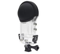 Lazmin112 Estuche de Buceo para Cámara de Acción, Carcasa Protectora de Buceo Subacuático a Prueba de Agua de 50 M 164 Pies para 360 X5 con Lente de Vidrio óptico, Adaptador de Soporte,