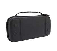Lazmin112 Estuche de Transporte de Viaje, Bolsa Protectora de Almacenamiento para Consola de Juegos con Bolsillo de Malla y 10 Ranuras para Tarjetas de Juego, Apto para Controladores (Black)