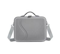 Lazmin112 Estuche de Transporte para Cámara, Bolsa de Almacenamiento Rígida de Cuero PU de Primera Calidad con Divisor con Resorte y Bolsillo de Malla, para Cámaras DSLR SLR sin Espejo y
