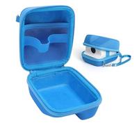 Lazmin112 Estuche de Transporte para Cámara Instantánea, Cubierta Protectora Dura de EVA con Correa Ajustable para el Hombro y Red de Almacenamiento, para Cámara Instantánea GO Now Now+