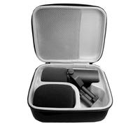 Lazmin112 Estuche para Micrófono Inalámbrico, Estuche Rígido de Transporte, Almacenamiento de Micrófono Portátil Estuche Exterior Rígido de EVA, para Micrófono y Trípode SM7B MV7 MV7X