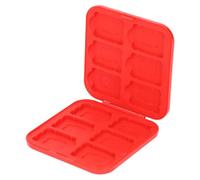 Lazmin112 Estuche para Tarjetas de Juego para 12, Soporte para Tarjetas de Juego de Silicona 12 en 1 con 12 Ranuras para Tarjetas de Juego, Almacenamiento Portátil para Tarjetas de
