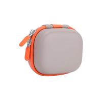 Lazmin112 Estuche Portátil para Mini Cámara, Bolsa de Almacenamiento de Viaje Rígida con Capa Interior Extraíble para Cámara Acción, Protección EVA a Prueba de Agua a Prueba de Golpes