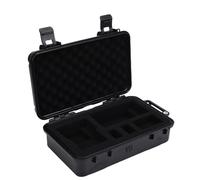 Lazmin112 Estuche Rígido para Cámara 360, Resistente a Caídas e Impactos, Impermeable, Cámara Panorámica Prueba Golpes, con Separadores Acolchados, Caja para Micrófonos y Baterías