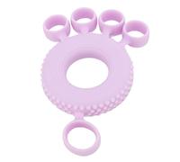 Lazmin112 Finger Brancard Agarrados de Fuerza de Fuerza de Amplificadores de Agarre Suave Multifuncional para el Estudio de Fitness en el Hogar Purple, Ejercicios de Dedo para la Oficina