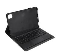 Lazmin112 Funda de Teclado para Tableta Mi Pad 5/5 Pro de 11 Pulgadas, Teclado Bluetooth Inalámbrico Desmontable Retroiluminado con Trackpad Multitáctil, Estuche Magnético con Soporte para