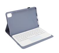 Lazmin112 Funda de Teclado para Tableta Mi Pad 5/5 Pro de 11 Pulgadas, Teclado Bluetooth Inalámbrico Desmontable Retroiluminado con Trackpad Multitáctil, Estuche Magnético con Soporte para