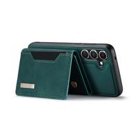 Lazmin112 Funda Magnética para Teléfono, Tarjetero Desmontable con Función de Soporte, Diseño de 3 Pliegues para Múltiples Tarjetas y Efectivo, para S24 (S24)