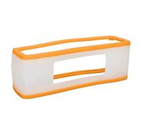 Lazmin112 Funda Protectora de Altavoz Bluetooth, Funda Suave de TPU para Mini 1/2, Cubierta Decorativa Resistente a los Arañazos (Orange)