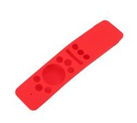 Lazmin112 Funda Protectora de Silicona a Prueba de Golpes para Mando a Distancia Smart TV, Funda Lavable para Niños y Mascotas, Fácil Instalación para Mando a Distancia 01259E 1259B 1312A (Rojo)