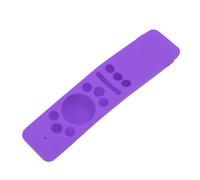 Lazmin112 Funda Protectora de Silicona a Prueba de Golpes para Mando a Distancia Smart TV, Funda Lavable para Niños y Mascotas, Fácil Instalación para Mando a Distancia 01259E 1259B 1312A (Purple)