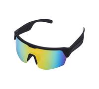 Lazmin112 Gafas Deportivas Inteligentes, Lentes Polarizadas, Resistencia Agua Ipx4, Bluetooth 5.3, Control Táctil y por Voz, Altavoces, Gafas Sol para Ciclismo, Correr, Bicicleta (Colorful)