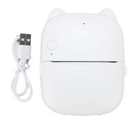 Lazmin112 Impresora Térmica de Voz AI, Impresión Térmica Inalámbrica Portátil con Control de Aplicaciones para Soporte Multilingüe, Conexión Inalámbrica, Impresión de Teléfonos