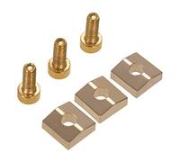 Lazmin112 Juego de Tornillos y Bloques de Tuercas de Metal para Puente de Trémolo de Guitarra Eléctrica para una Fácil Instalación, Duradero y Anticorrosión para Entusiastas de la Guitarra, Metal