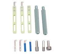 Lazmin112 Kit de Herramientas de Reparación de Relojes, Herramientas Profesionales de Reemplazo y Desmontaje de Pilas de Reloj con 5 Asas y 7 Componentes, para Relojes S4 S5 S6 S7 S8 S9