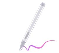 Lazmin112 Lápiz Capacitivo para Pro 8/9/X/10, Sensibilidad a la Presión 4096 con Bluetooth 5.0, Retroalimentación Háptica y Control de Inclinación, Compatible con Protocolo MPP 2.0 (Silver)