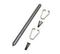 Lazmin112 Lápiz Táctil para Tableta con Sensibilidad a la Presión 4096, Lápiz óptico de Control Preciso paraTab S6 de 10,5 Pulgadas con 10 Puntas (Grey)