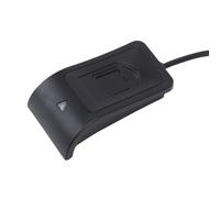 Lazmin112 Lector de Huellas Dactilares USB, Escáner Capacitivo de Huellas Dactilares para 10 11 con Reconocimiento 360°, Instalación Automática de Controladores, Inicio Sesión Seguro