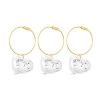 Lazmin112 Llavero Conmemorativo de Pelo de Gato, Diseño Sellado, Cápsula Portátil de Recuerdo de Pelo de Mascota para Amantes de Las Mascotas, Paquete de 3 (Tipo 2)