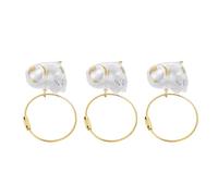 Lazmin112 Llavero Conmemorativo de Pelo de Gato, Diseño Sellado, Cápsula Portátil de Recuerdo de Pelo de Mascota para Amantes de Las Mascotas, Paquete de 3 (Tipo 3)