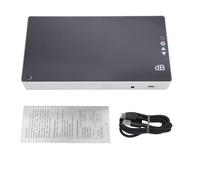 Lazmin112 Medidor de Nivel de Sonido Digital LED, Monitor de Ruido Preciso para Oficina en Casa, Lector de Decibelios Ponderado A de DB con Alarma para Lugar de Trabajo