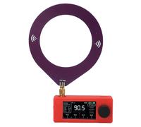 Lazmin112 Micro Radio, Transistor USB Am FM LSB Portátil de Bolsillo con Pantalla a Color de 1,9 Pulgadas, Batería de 800 MAh, Linterna LED, para Emergencias de Viajes en Interiores y