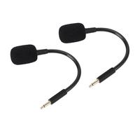 Lazmin112 Micrófono de Repuesto para Auriculares USB con Cable V3 para Juegos, Micrófono con Cancelación de Ruido y Conector Chapado en Oro de 3,5 Mm, Compatible con Dispositivos de Juego