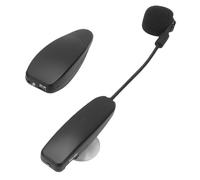 Lazmin112 Micrófono Inalámbrico para Guitarra, Audio HD 2.4G con Captación de 360° y Reducción de Ruido, Alcance de 30 M y Batería de 6 Horas, con Núcleo de Metal Ventosa, para