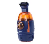 Lazmin112 Mini Aspiradora de Escritorio, Aspiradora Pequeña Inalámbrica Portátil con Potencia de Succión de 600Pa para Virutas de Borrador, Restos de Papel, Polvo de Teclado (Blue)