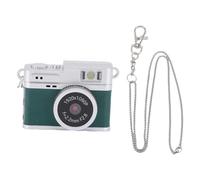 Lazmin112 Mini Cámara Llavero, Cámara Digital Retro 1080P HD 2MP con Pantalla a Color de 0,96 Pulgadas y Memoria de 32 GB, Bolsillo Compacto con Flash LED y 4 Filtros para Viajes (Green)
