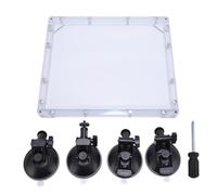 Lazmin112 Mini Mount, Mini Soporte de Ventosa para Coche, Kit de Montaje Portátil a Prueba de Sol para Vehículos Recreativos, Barcos, Aviones y Más Vehículos