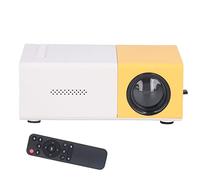 Lazmin112 Mini Proyector, Portátil, Pequeño, de 24 a 60 Pulgadas, Resolución de 1920 X 1080, Proyector de Vídeo de Pantalla Grande con Altavoces Integrados(Enchufe DE LA UE)