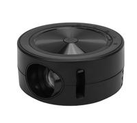 Lazmin112 Mini Proyector, Proyector Portátil Led, Función De Pantalla HD Idéntica, 2W Altavoz, 3,5mm Conector, Lente Óptica Profesional, con Mando Distancia, para Teléfono, Tableta