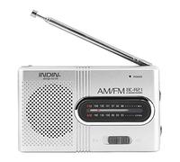 Lazmin112 Mini Radio, Altavoz estéreo portátil Universal de Bolsillo Am/FM de Alto Rendimiento con Altavoz Incorporado y Conector para Auriculares para Interiores y Exteriores