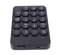 Lazmin112 Mini Teclado Numérico Inalámbrico Bluetooth 5.1 de 19 Teclas con Teclas Redondas y Diseño Ergonómico, para PC, Portátil, Contabilidad financiera.