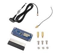 Lazmin112 Módulo de Puerta de Enlace SX1262 433/470M LoRaWAN Hat, Conector GPIO de 40 Pines, Factor de Expansión SF7 SF12, Interfaz SPI, con Antena de Ventosa, Compatible con