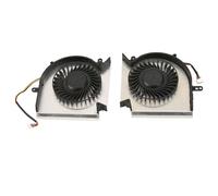 Lazmin112 Nuevo Ventilador de Refrigeración Compatible con CPU y GPU para Ventilador GL63 GV63 GP63 GP73 GL73 VR VR-7RE 7RF MS-16P1 16P7 17C1, Peso Ligero, Fácil
