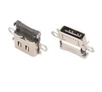Lazmin112 Paquete de 2 Puertos de Carga Tipo C de Repuesto para Lite HDH-001, Puerto de Toma de Corriente de Carga USB C, Conector de Base de Consola, Accesorios de Consola