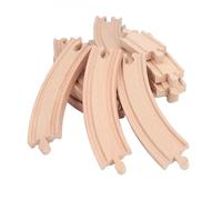 Lazmin112 Paquete de Expansión de Ruta de Madera, Desarrollo de la Competencia Educativa DIY Cerebro Cerebro Construcción Segura Ruta de Madera de Juguete para Niños Pequeños para Niños Pequeños