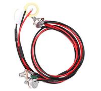 Lazmin112 PASTILLA DE Piezoeléctrica DE 6,35 Mm, Discos Amplificadores Piezoeléctricos con Control DE Volumen y Tono para Guitarras Folk Ukelele