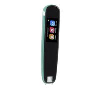 Lazmin112 Pen de Lectura Inteligente, Pantalla Táctil Portátil Lenguaje de Sonido Claro Aprender Inglés Aprenda Inglés para Uso Doméstico (Green)