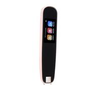 Lazmin112 Pen de Lectura Inteligente, Pantalla Táctil Portátil Lenguaje de Sonido Claro Aprender Inglés Aprenda Inglés para Uso Doméstico (Pink)