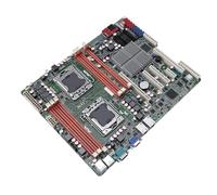 Lazmin112 Placa Base ATX, Placa Base LGA 1366, DDR3 de 3 Canales, PCI-E 2.0 16X, RJ45, USB, VGA, admite hasta 24 GB, LAN Gigabit Dual 82574L