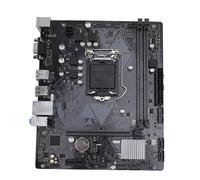 Lazmin112 Placa Base H310M F R2.0, Placa Base para Computadora de Escritorio M ATX DDR4 con Salidas DVI VGA, Compatible con Procesadores de CPU LGA 1151 de 9.a y 8.a Generación Core