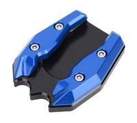 Lazmin112 Placa de Soporte Antideslizante de Aleación de Aluminio CNC con Almohadilla Ampliadora de Soporte para Xmax300 2013-2025, Estabilidad Mejorada (BLUE)