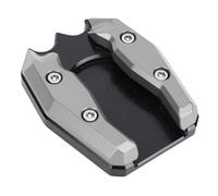 Lazmin112 Placa de Soporte Antideslizante de Aleación de Aluminio CNC con Almohadilla Ampliadora de Soporte para Xmax300 2013-2025, Estabilidad Mejorada (Color Ti)